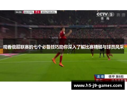 观看俄超联赛的七个必备技巧助你深入了解比赛精髓与球员风采